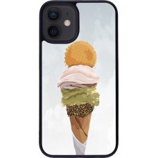 iPhone 12 mini Case Hülle - Silikon schwarz Summer 2025 Cornet