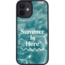iPhone 12 mini Case Hülle - Silikon schwarz Summer 2025 Summer is here