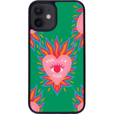 iPhone 12 mini Case Hülle - Silikon schwarz Viva la vida 2026