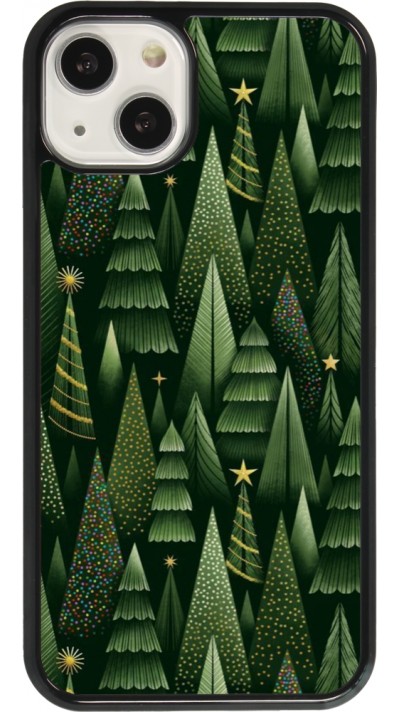 Coque iPhone 13 - Christmas 25 Pattern Xmas Tree