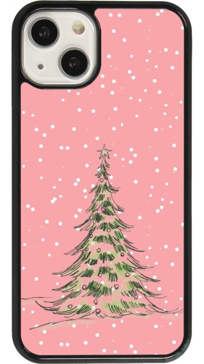iPhone 13 Case Hülle - Christmas 25 Pink Tree