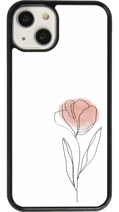 iPhone 13 Case Hülle - Spring 23 minimalist flower