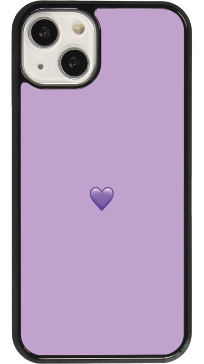iPhone 13 Case Hülle - Valentine 2023 purpule single heart