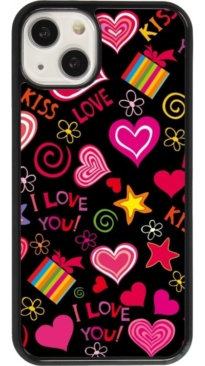 iPhone 13 Case Hülle - Valentine 2023 love symbols