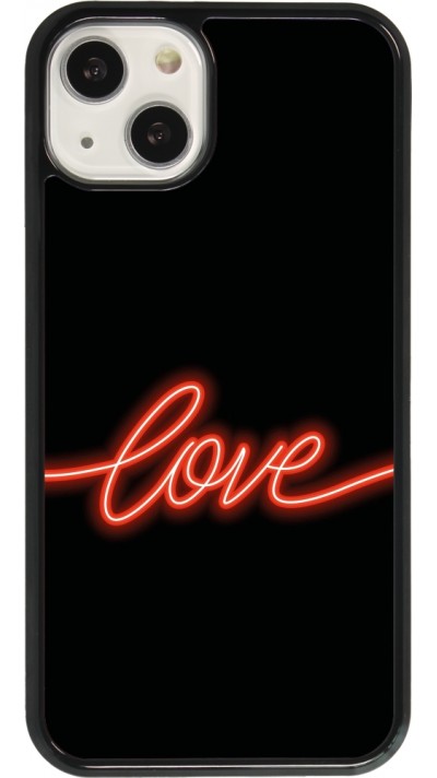 iPhone 13 Case Hülle - Valentine 2023 neon love