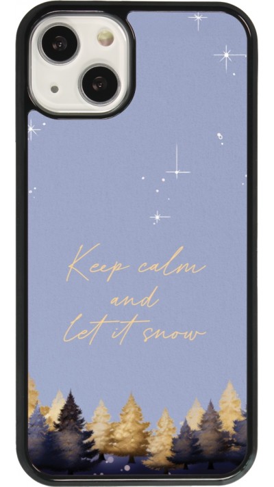 iPhone 13 Case Hülle - Winter 25 Winter illustration of trees