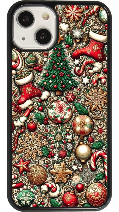 iPhone 13 Case Hülle - Weihnachten 2023 Mikromuster