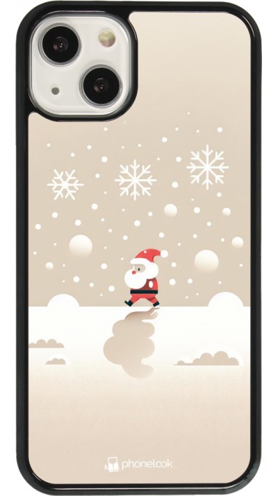 iPhone 13 Case Hülle - Weihnachten 2023 Minimalistischer Weihnachtsmann