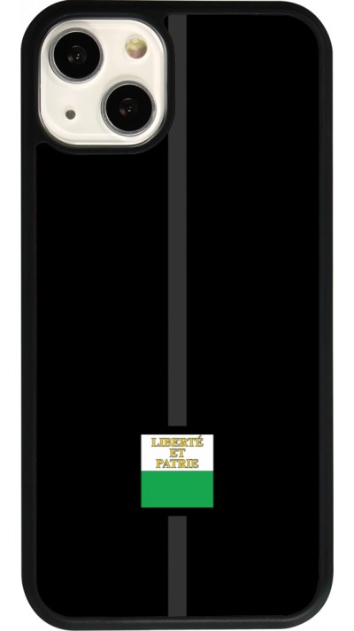 iPhone 13 Case Hülle - Silikon schwarz Kanton VD schwarz