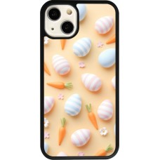 iPhone 13 Case Hülle - Silikon schwarz Easter 2026 Pattern Easter