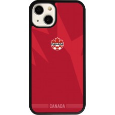 iPhone 13 Case Hülle - Silikon schwarz Kanada 2026 personalisierbares Fussballtrikot