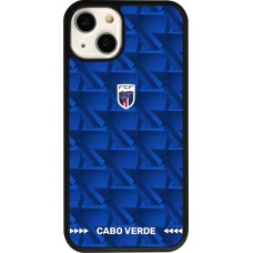 iPhone 13 Case Hülle - Silikon schwarz Kap Verde 2026 personalisierbares Fussballtrikot