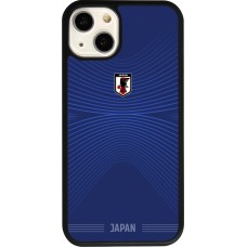 iPhone 13 Case Hülle - Silikon schwarz Japan 2026 personalisierbares Fussballtrikot