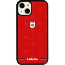 iPhone 13 Case Hülle - Silikon schwarz Panama 2026 personalisierbares Fussballtrikot