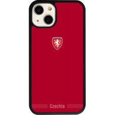 iPhone 13 Case Hülle - Silikon schwarz Tschechische Republik 2026 personalisierbares Fussballtrikot
