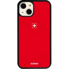 iPhone 13 Case Hülle - Silikon schwarz Schweiz 2026 personalisierbares Fussballtrikot