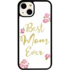 iPhone 13 Case Hülle - Silikon schwarz Mom 2024 best Mom ever