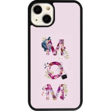 iPhone 13 Case Hülle - Silikon schwarz Mom 2024 girly mom