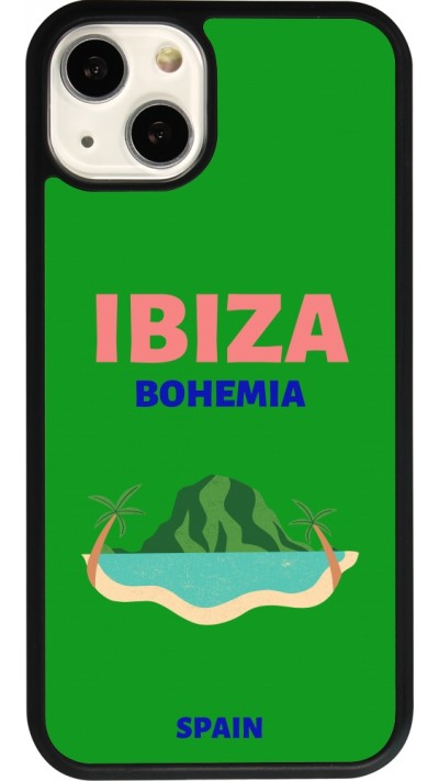 iPhone 13 Case Hülle - Silikon schwarz Pop Summer Destination Ibiza