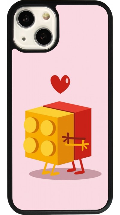 iPhone 13 Case Hülle - Silikon schwarz Saint Valentines Day 26 Puzzle