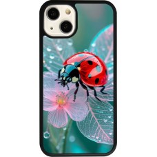 iPhone 13 Case Hülle - Silikon schwarz Ladybird in bloom 2026