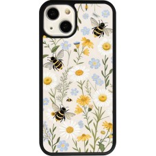 iPhone 13 Case Hülle - Silikon schwarz Pattern bees 2026