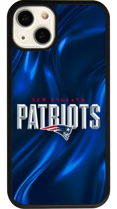 iPhone 13 Case Hülle - Silikon schwarz Super Bowl 26 Patriots 2