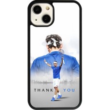 iPhone 13 Case Hülle - Silikon schwarz Thank you Roger