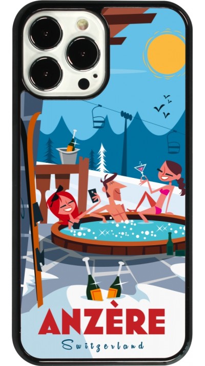 iPhone 13 Pro Max Case Hülle - Anzère Mountain Jacuzzi