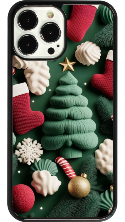 iPhone 13 Pro Max Case Hülle - Christmas 25 Christmas textiles