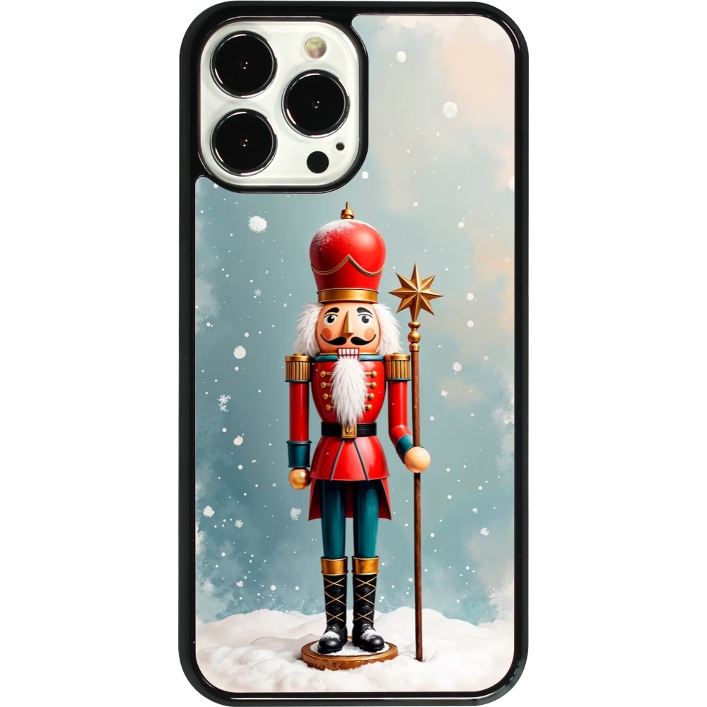 iPhone 13 Pro Max Case Hülle - Christmas 25 Nutcracker Snow