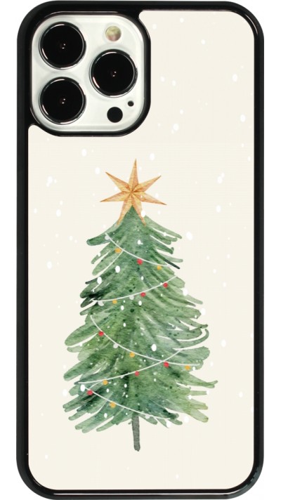 iPhone 13 Pro Max Case Hülle - Christmas 25 Sketch Tree