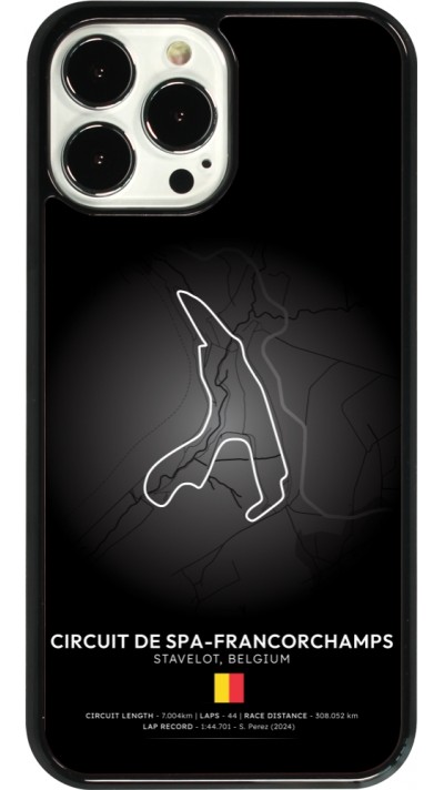 iPhone 13 Pro Max Case Hülle - F1 Track 2025 Belgium