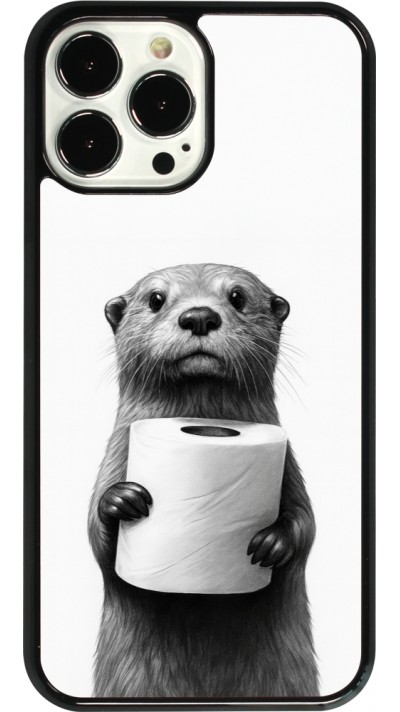 iPhone 13 Pro Max Case Hülle - Otter Toilettenpapier