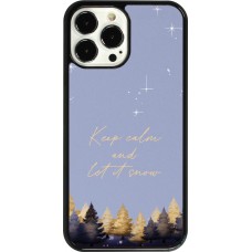iPhone 13 Pro Max Case Hülle - Winter 25 Winter illustration of trees