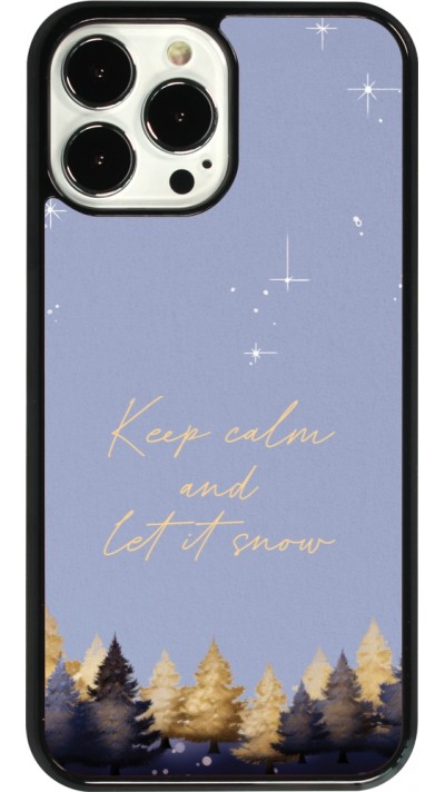 iPhone 13 Pro Max Case Hülle - Winter 25 Winter illustration of trees