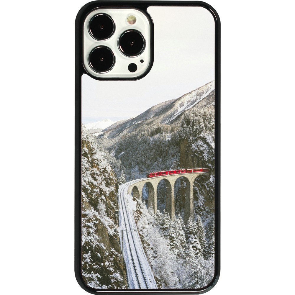 iPhone 13 Pro Max Case Hülle - Winter 25 Winter polar express
