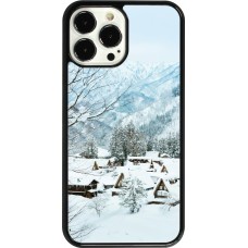 iPhone 13 Pro Max Case Hülle - Winter 25 Winter snowy landscape
