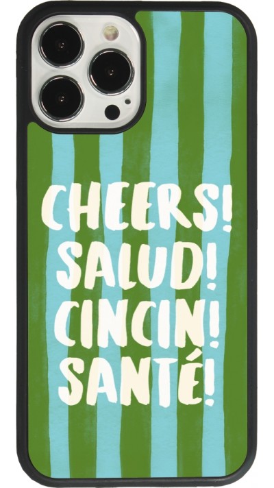 iPhone 13 Pro Max Case Hülle - Silikon schwarz Cheers 2026