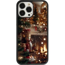 iPhone 13 Pro Max Case Hülle - Silikon schwarz Christmas 25 Xmas Nutcracker
