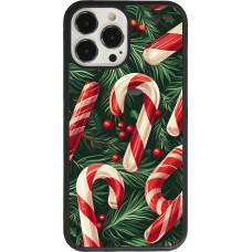 iPhone 13 Pro Max Case Hülle - Silikon schwarz Christmas 25 Xmas Stick