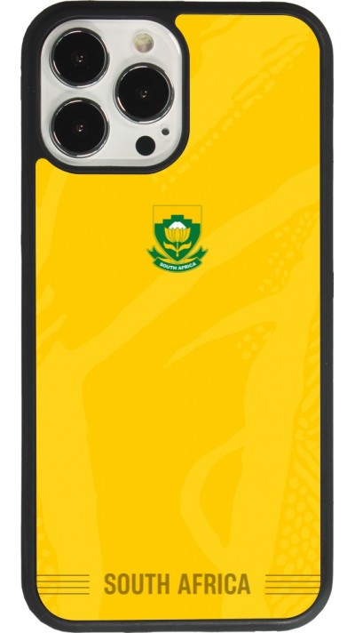 iPhone 13 Pro Max Case Hülle - Silikon schwarz Südafrika 2026 personalisierbares Fussballtrikot
