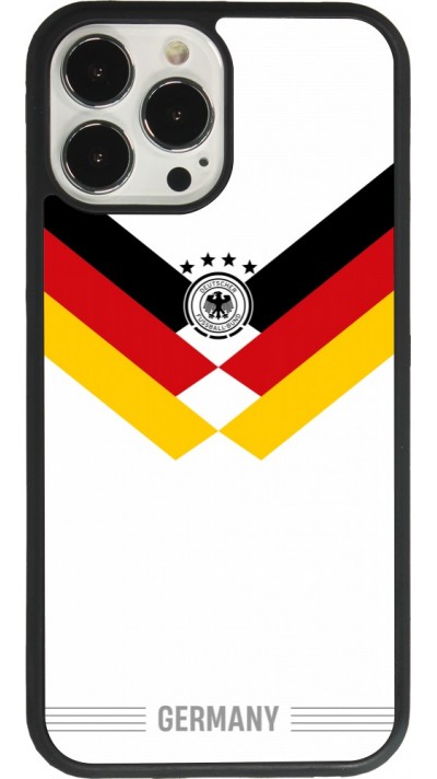 iPhone 13 Pro Max Case Hülle - Silikon schwarz Deutschland 2026 personalisierbares Fussballtrikot