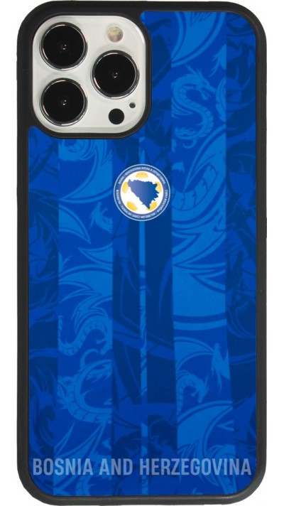 iPhone 13 Pro Max Case Hülle - Silikon schwarz Bosnien und Herzegowina 2026 personalisierbares Fussballtrikot