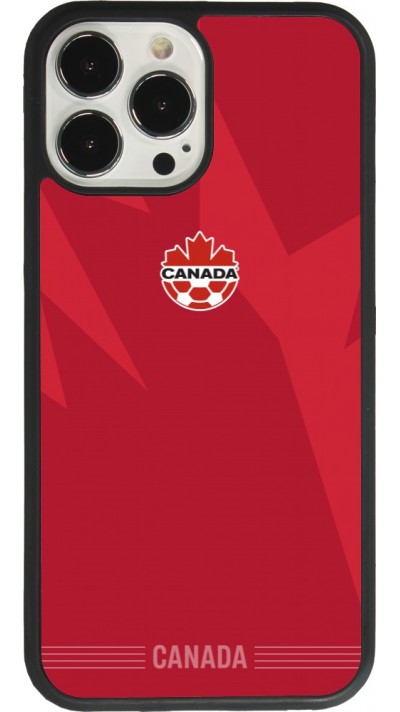 iPhone 13 Pro Max Case Hülle - Silikon schwarz Kanada 2026 personalisierbares Fussballtrikot