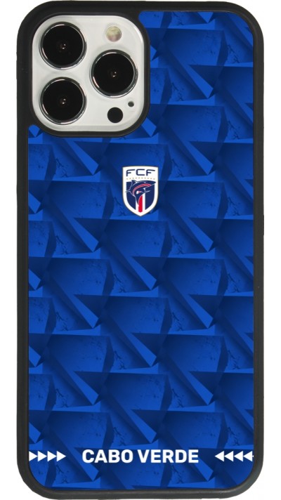 iPhone 13 Pro Max Case Hülle - Silikon schwarz Kap Verde 2026 personalisierbares Fussballtrikot