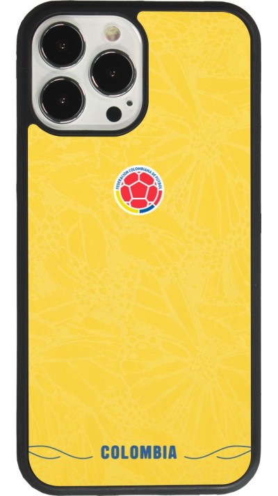iPhone 13 Pro Max Case Hülle - Silikon schwarz Kolumbien 2026 personalisierbares Fussballtrikot