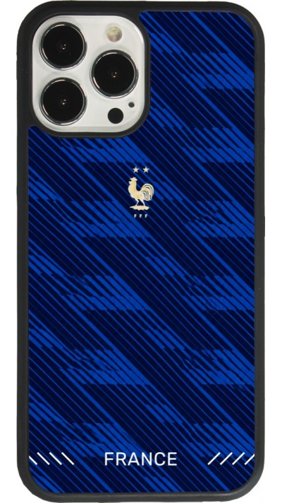 iPhone 13 Pro Max Case Hülle - Silikon schwarz Frankreich 2026 personalisierbares Fussballtrikot