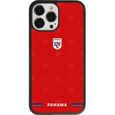 iPhone 13 Pro Max Case Hülle - Silikon schwarz Panama 2026 personalisierbares Fussballtrikot