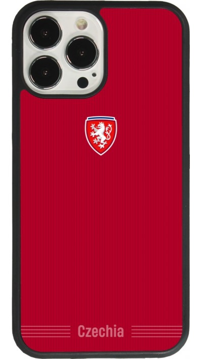 iPhone 13 Pro Max Case Hülle - Silikon schwarz Tschechische Republik 2026 personalisierbares Fussballtrikot